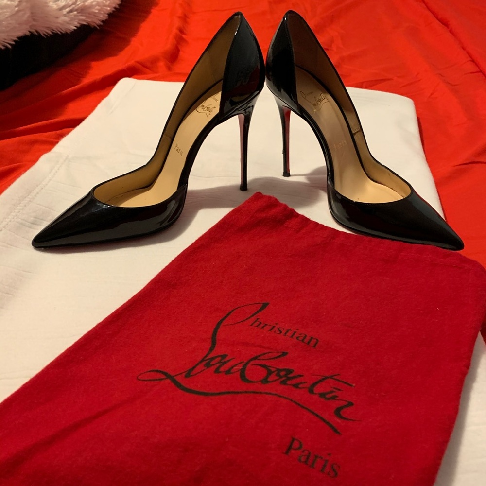 Christian Louboutin black pumps